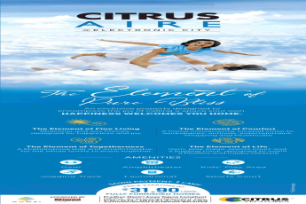 Enjoy the element of pure bliss at Citrus Aire in Bangalore